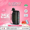 Aivono Aim Boom 25000 Disposable Vape Pen - 28ml E-Liquid, 25000 Puffs, Rechargeable, Type-C, 10 Flavors - Image 4