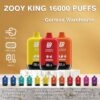 Zooy Rainbow 16000 - 16000 Puffs, 26ml Liquid, 650mAh Battery, Built-in Smart Display, Type-C - Image 6
